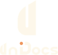 The UniDocs logo on a dark background